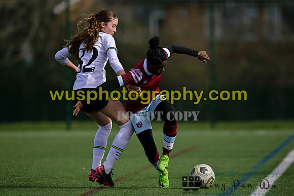 20230311-132208A West Ham United Academy Girls U15 v Tottenham Hotspur Women FC Academy U15
