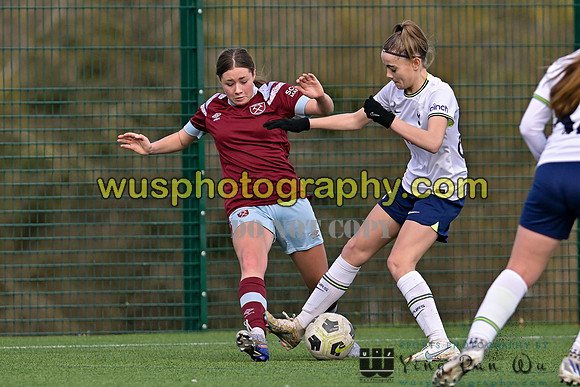 20230311-132803 West Ham United Academy Girls U15 v Tottenham Hotspur Women FC Academy U15