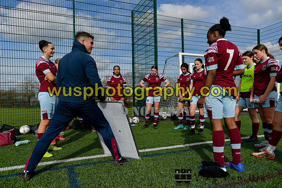 20230311-132531 West Ham United Academy Girls U15 v Tottenham Hotspur Women FC Academy U15