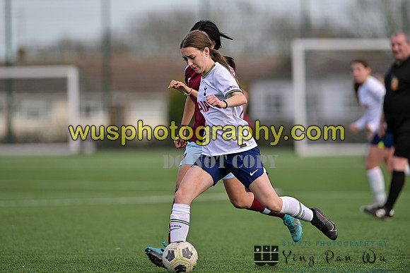 20230311-132904A West Ham United Academy Girls U15 v Tottenham Hotspur Women FC Academy U15