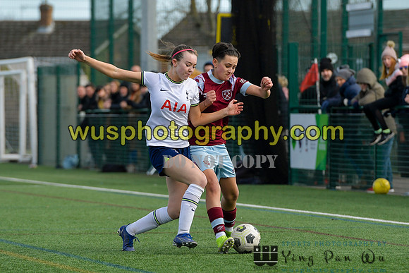 20230311-133105A West Ham United Academy Girls U15 v Tottenham Hotspur Women FC Academy U15