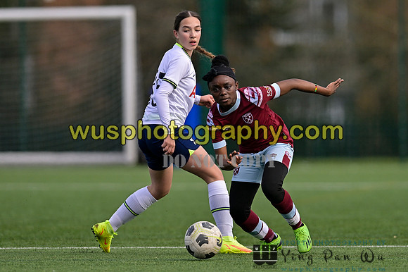 20230311-133106C West Ham United Academy Girls U15 v Tottenham Hotspur Women FC Academy U15
