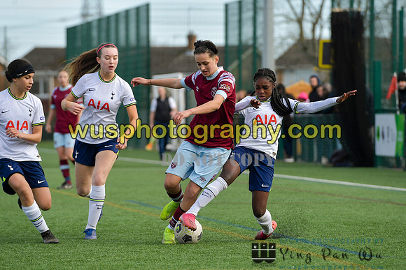 20230311-133109C West Ham United Academy Girls U15 v Tottenham Hotspur Women FC Academy U15
