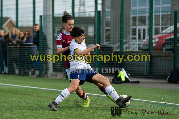 20230311-133112A West Ham United Academy Girls U15 v Tottenham Hotspur Women FC Academy U15