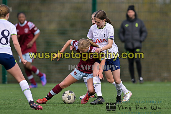 20230311-133207 West Ham United Academy Girls U15 v Tottenham Hotspur Women FC Academy U15