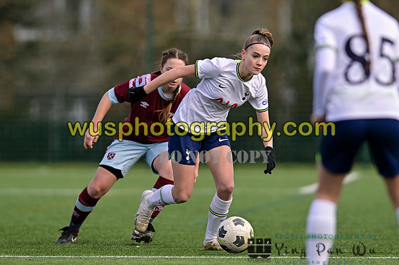 20230311-133228 West Ham United Academy Girls U15 v Tottenham Hotspur Women FC Academy U15