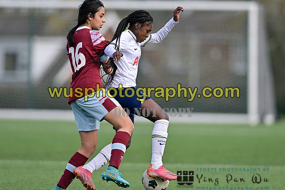20230311-133221 West Ham United Academy Girls U15 v Tottenham Hotspur Women FC Academy U15