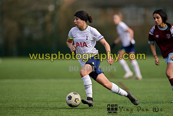 20230311-133607C West Ham United Academy Girls U15 v Tottenham Hotspur Women FC Academy U15