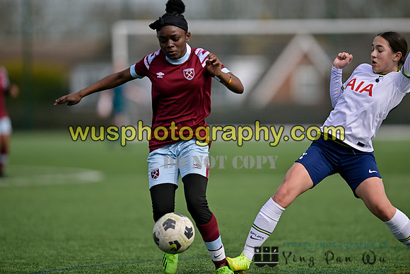 20230311-133712 West Ham United Academy Girls U15 v Tottenham Hotspur Women FC Academy U15