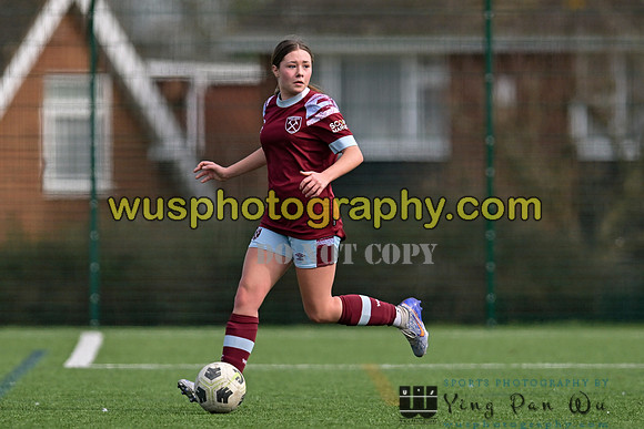 20230311-133857 West Ham United Academy Girls U15 v Tottenham Hotspur Women FC Academy U15