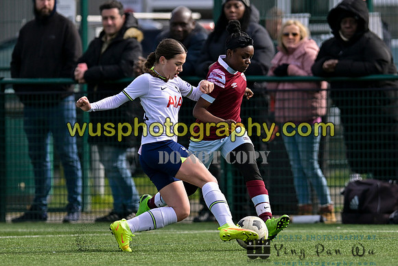 20230311-133954B West Ham United Academy Girls U15 v Tottenham Hotspur Women FC Academy U15