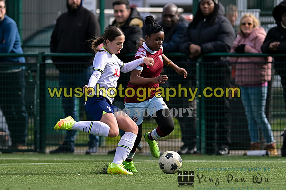 20230311-133954 West Ham United Academy Girls U15 v Tottenham Hotspur Women FC Academy U15