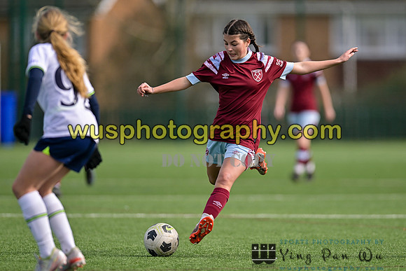 20230311-134052 West Ham United Academy Girls U15 v Tottenham Hotspur Women FC Academy U15