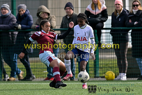 20230311-134104 West Ham United Academy Girls U15 v Tottenham Hotspur Women FC Academy U15