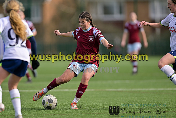 20230311-134052C West Ham United Academy Girls U15 v Tottenham Hotspur Women FC Academy U15