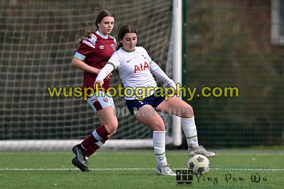 20230311-134237 West Ham United Academy Girls U15 v Tottenham Hotspur Women FC Academy U15