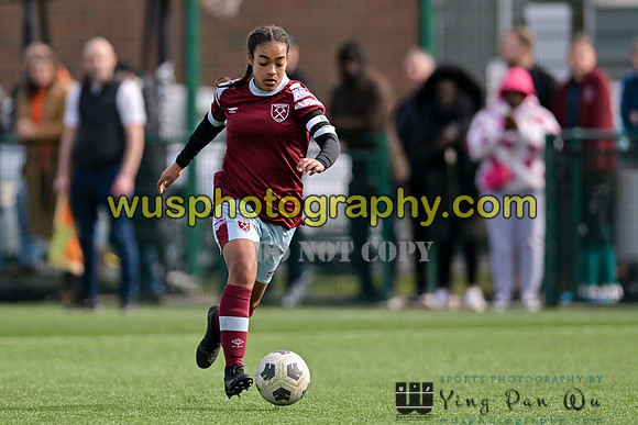 20230311-134144 West Ham United Academy Girls U15 v Tottenham Hotspur Women FC Academy U15