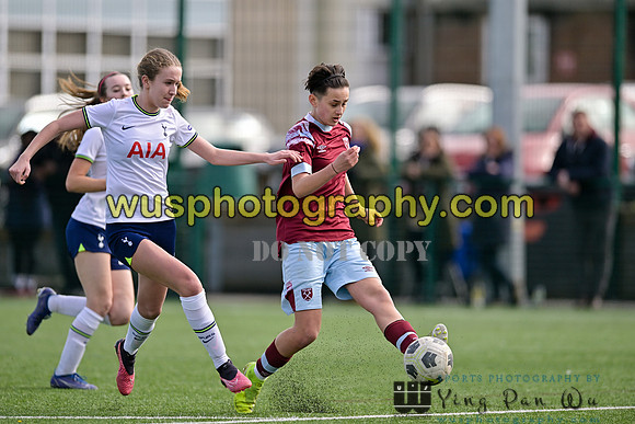 20230311-134258A West Ham United Academy Girls U15 v Tottenham Hotspur Women FC Academy U15