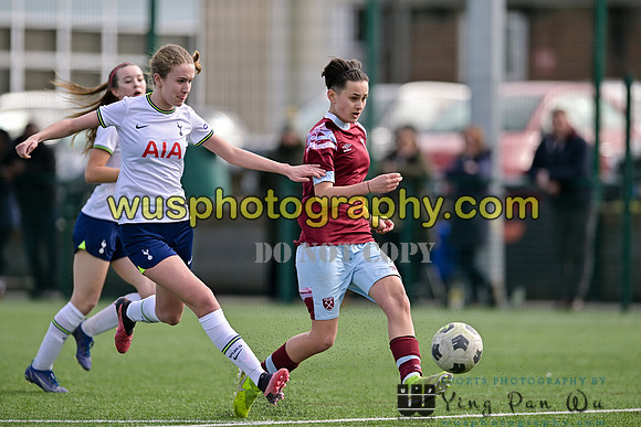 20230311-134258B West Ham United Academy Girls U15 v Tottenham Hotspur Women FC Academy U15