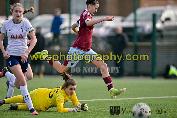 20230311-134259A West Ham United Academy Girls U15 v Tottenham Hotspur Women FC Academy U15
