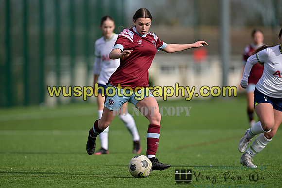 20230311-134542 West Ham United Academy Girls U15 v Tottenham Hotspur Women FC Academy U15