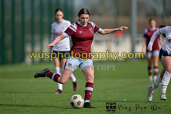 20230311-134542B West Ham United Academy Girls U15 v Tottenham Hotspur Women FC Academy U15