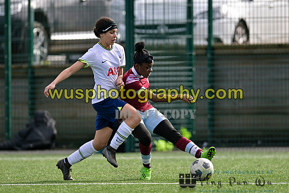 20230311-134639 West Ham United Academy Girls U15 v Tottenham Hotspur Women FC Academy U15