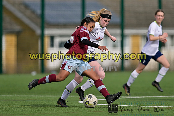 20230311-135832 West Ham United Academy Girls U15 v Tottenham Hotspur Women FC Academy U15