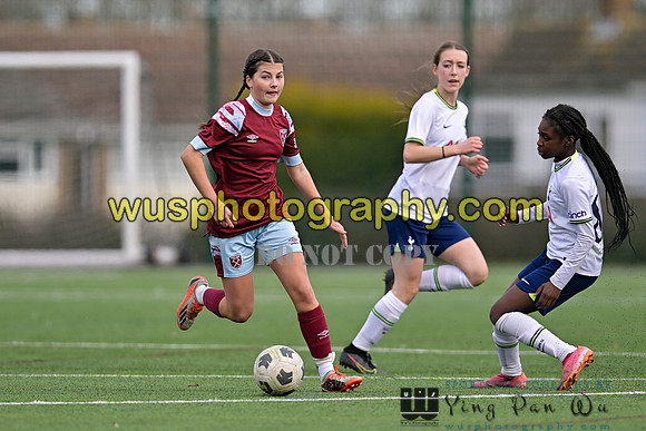 20230311-140000 West Ham United Academy Girls U15 v Tottenham Hotspur Women FC Academy U15