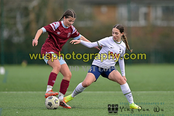 20230311-140303D West Ham United Academy Girls U15 v Tottenham Hotspur Women FC Academy U15