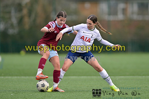 20230311-140303F West Ham United Academy Girls U15 v Tottenham Hotspur Women FC Academy U15