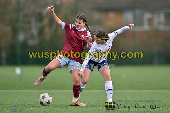 20230311-140304 West Ham United Academy Girls U15 v Tottenham Hotspur Women FC Academy U15