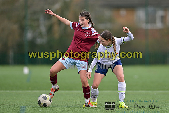 20230311-140304A West Ham United Academy Girls U15 v Tottenham Hotspur Women FC Academy U15