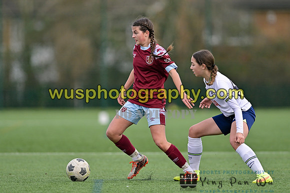 20230311-140304C West Ham United Academy Girls U15 v Tottenham Hotspur Women FC Academy U15