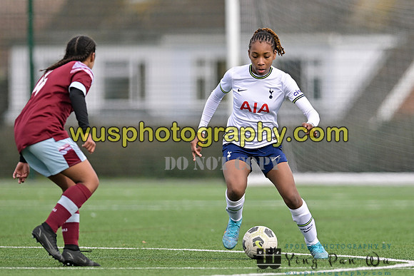 20230311-140321A West Ham United Academy Girls U15 v Tottenham Hotspur Women FC Academy U15