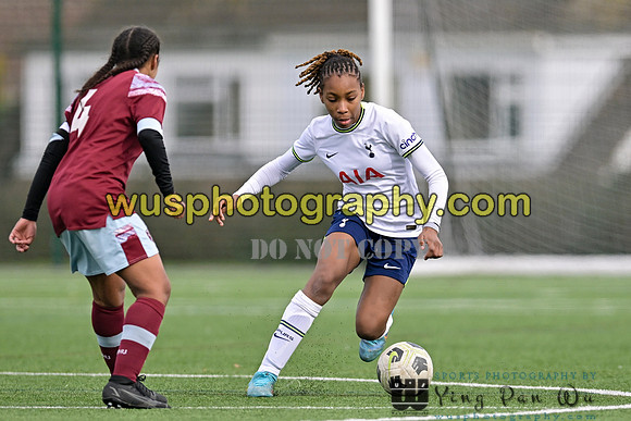 20230311-140321B West Ham United Academy Girls U15 v Tottenham Hotspur Women FC Academy U15