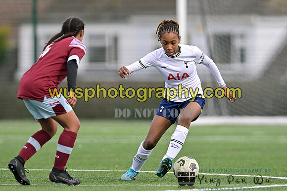 20230311-140321D West Ham United Academy Girls U15 v Tottenham Hotspur Women FC Academy U15