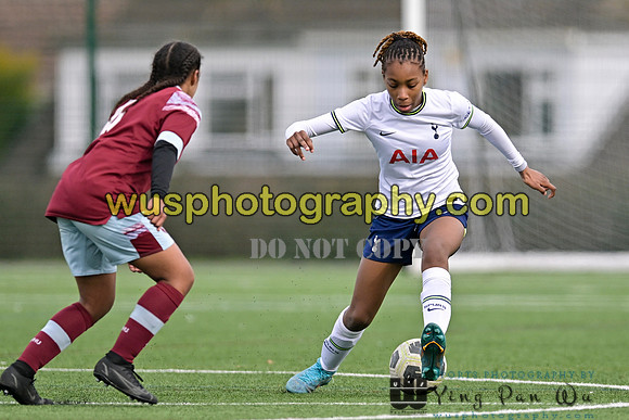 20230311-140321E West Ham United Academy Girls U15 v Tottenham Hotspur Women FC Academy U15