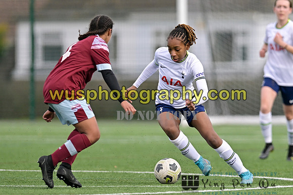 20230311-140322 West Ham United Academy Girls U15 v Tottenham Hotspur Women FC Academy U15