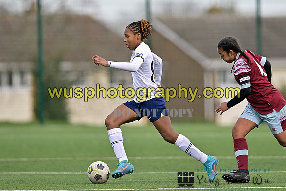 20230311-140323A West Ham United Academy Girls U15 v Tottenham Hotspur Women FC Academy U15