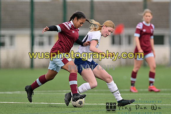 20230311-140429B West Ham United Academy Girls U15 v Tottenham Hotspur Women FC Academy U15