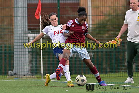 20230311-140450B West Ham United Academy Girls U15 v Tottenham Hotspur Women FC Academy U15