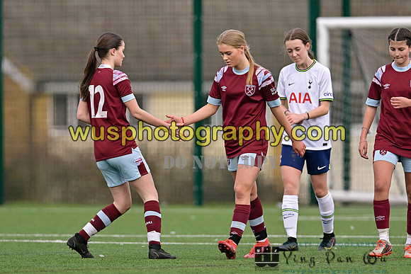 20230311-140605 West Ham United Academy Girls U15 v Tottenham Hotspur Women FC Academy U15