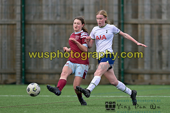 20230311-140923B West Ham United Academy Girls U15 v Tottenham Hotspur Women FC Academy U15