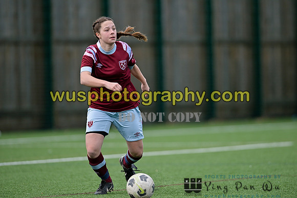 20230311-140925 West Ham United Academy Girls U15 v Tottenham Hotspur Women FC Academy U15