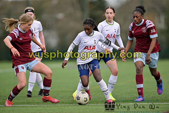 20230311-141021 West Ham United Academy Girls U15 v Tottenham Hotspur Women FC Academy U15
