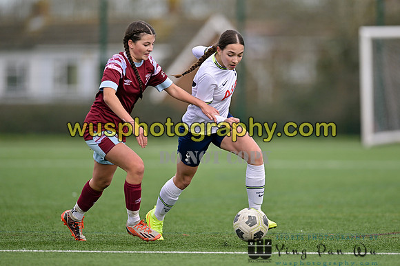 20230311-141041C West Ham United Academy Girls U15 v Tottenham Hotspur Women FC Academy U15