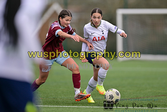 20230311-141041F West Ham United Academy Girls U15 v Tottenham Hotspur Women FC Academy U15