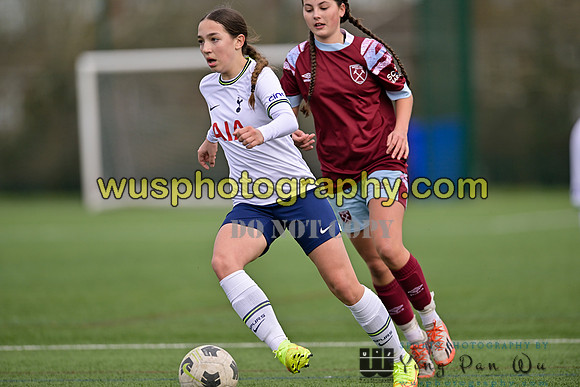 20230311-141043 West Ham United Academy Girls U15 v Tottenham Hotspur Women FC Academy U15