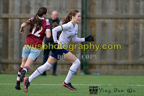 20230311-141830A West Ham United Academy Girls U15 v Tottenham Hotspur Women FC Academy U15